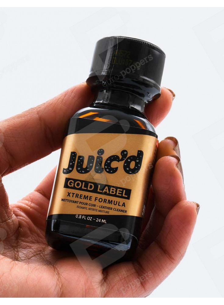 Juic d Gold Label Poppers 24ml Amyl Strong Formula