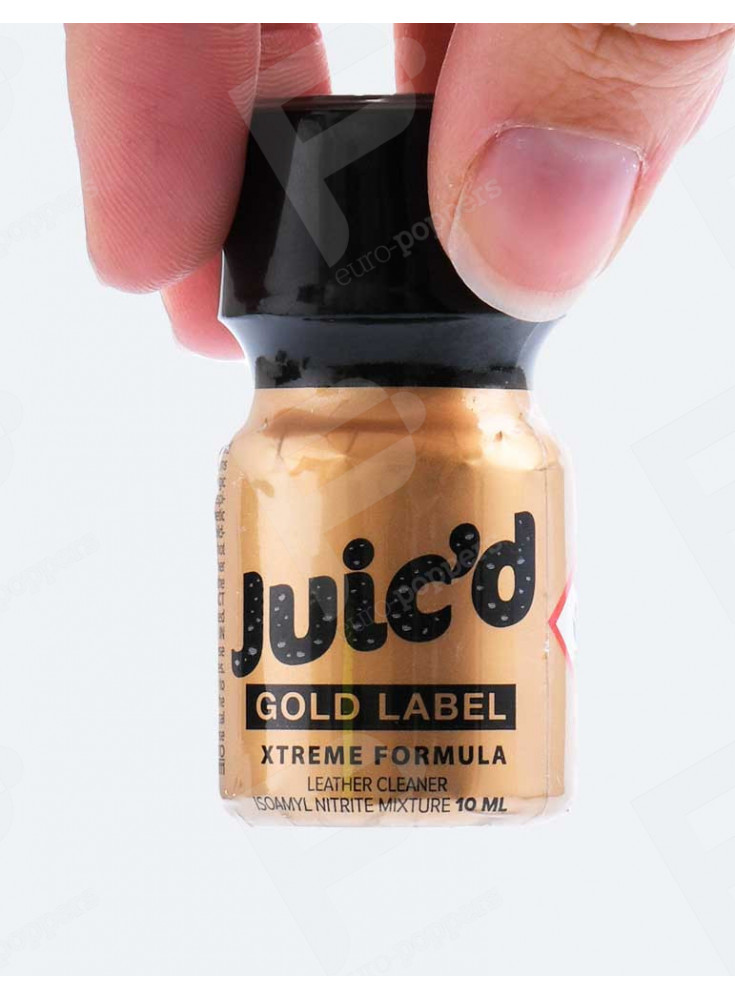 Juicd Gold Label Poppers 10ml Small And Ultra Strong Amyl