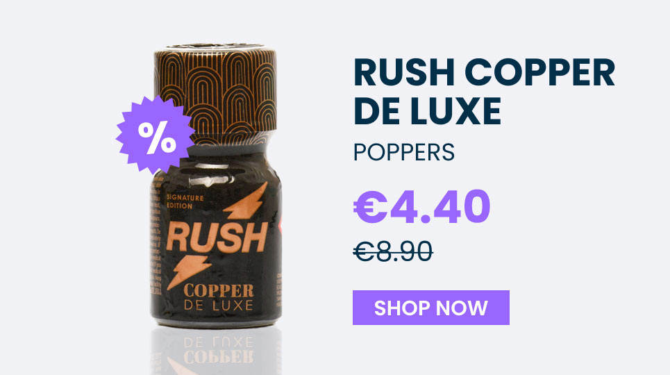 rush copper de luxe poppers